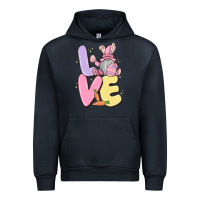 Navy love easter gnome Urban Hoodie - MaliasSmallBusiness