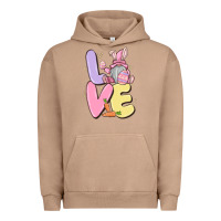 Pigment Burro love easter gnome Urban Hoodie - MaliasSmallBusiness