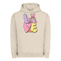 Pigment French Oak love easter gnome Urban Hoodie - MaliasSmallBusiness