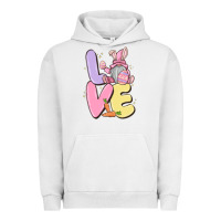 Pigment Lunar Rock love easter gnome Urban Hoodie - MaliasSmallBusiness
