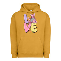 Pigment Peanut Butter love easter gnome Urban Hoodie - MaliasSmallBusiness