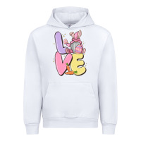 White love easter gnome Urban Hoodie - MaliasSmallBusiness