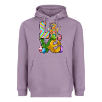 Lavender Love gnome Easter Heavyweight Hoodie - Neo Western