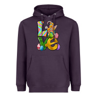 Plum Love gnome Easter Heavyweight Hoodie - Neo Western
