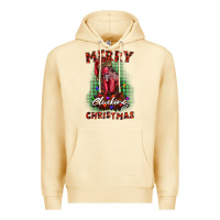 Pina Colada merry clucking christmas rooster Premium Hoodie - BarkalooDesign
