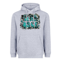 Heather Grey girl boss Heavyweight Hoodie - SublimationCraftShop