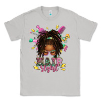 Moon Dust afro locs hair stylist messy bun tbw Classic Tee - texasbilliewilder