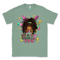 Sage afro locs hair stylist messy bun tbw Classic Tee - texasbilliewilder