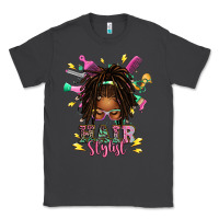 Smoke afro locs hair stylist messy bun tbw Classic Tee - texasbilliewilder