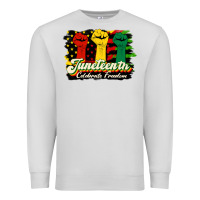 Dove Grey juneteenth celebrate freedom Premium Sweatshirt - HRA Design Shop