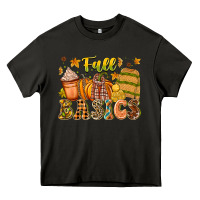 Asphalt Fall Basics Heavy Core Tee - CowhideDigitalArt