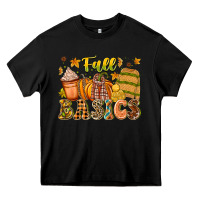 Black Fall Basics Heavy Core Tee - CowhideDigitalArt