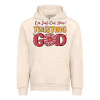 Sandshell i’m just out here trusting god Urban Hoodie - MaliasSmallBusiness