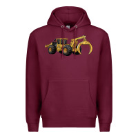 Burgundy Skidders Premium Hoodie - LillyAllenDesigns