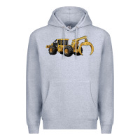 Heather Grey Skidders Premium Hoodie - LillyAllenDesigns