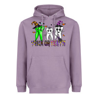 Lavender trick or teeth Heavyweight Hoodie - CowhideDigitalArt