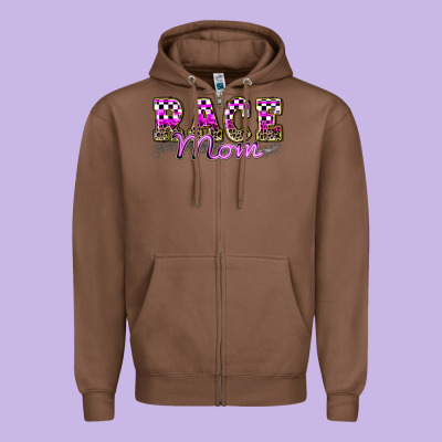 Zipper Hoodie race mom