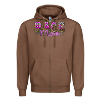 Chestnut race mom Zipper Hoodie - Zillion Design Studio