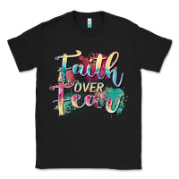 Black faith over fear Classic Tee - Zillion Design Studio