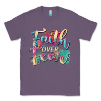 Lavender faith over fear Classic Tee - Zillion Design Studio
