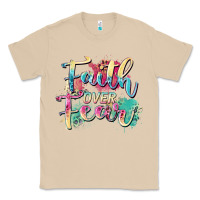 Mushroom faith over fear Classic Tee - Zillion Design Studio