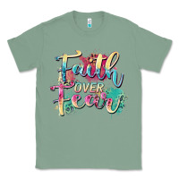 Sage faith over fear Classic Tee - Zillion Design Studio