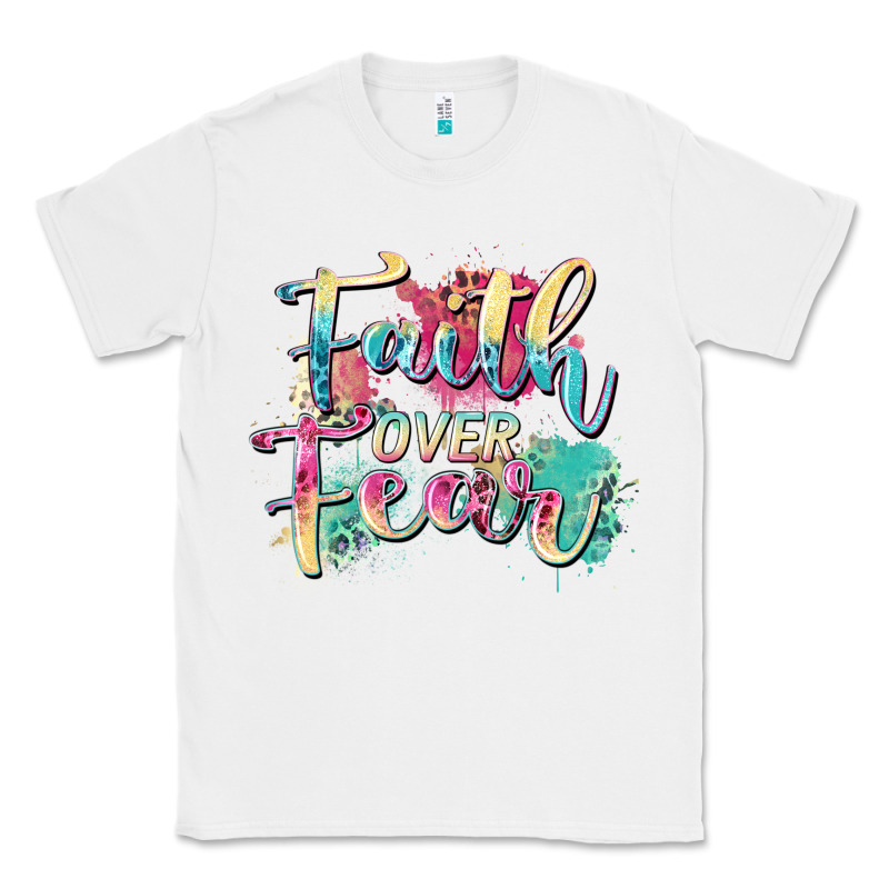 Faith Over Fear Classic Tee by Zillion Design Studio | Teevron