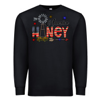 Black america honey Premium Sweatshirt - CowhideDigitalArt