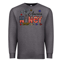 Charcoal Heather america honey Premium Sweatshirt - CowhideDigitalArt