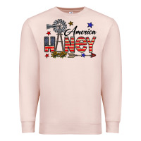 Pale Pink america honey Premium Sweatshirt - CowhideDigitalArt
