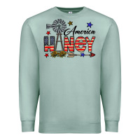 Seafoam america honey Premium Sweatshirt - CowhideDigitalArt