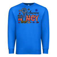 True Royal america honey Premium Sweatshirt - CowhideDigitalArt