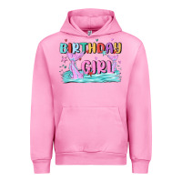 Fuchsia Pink birthday girl Urban Hoodie - MaliasSmallBusiness