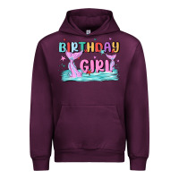 Mauve Wine birthday girl Urban Hoodie - MaliasSmallBusiness