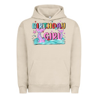 Pigment French Oak birthday girl Urban Hoodie - MaliasSmallBusiness