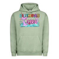Pigment Oil Green birthday girl Urban Hoodie - MaliasSmallBusiness