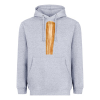 Heather Grey wooden baseball Heavyweight Hoodie - FaDigitalArtStudio