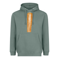 Sage wooden baseball Heavyweight Hoodie - FaDigitalArtStudio