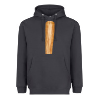 Smoke wooden baseball Heavyweight Hoodie - FaDigitalArtStudio