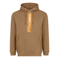 Toasted Coconut wooden baseball Heavyweight Hoodie - FaDigitalArtStudio