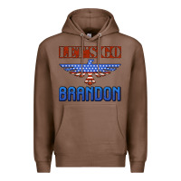 Chestnut let's go brandon thunderbird Premium Hoodie - Jasminsmagicworld