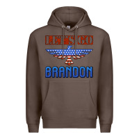 Coffee let's go brandon thunderbird Premium Hoodie - Jasminsmagicworld