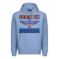 Colony Blue let's go brandon thunderbird Premium Hoodie - Jasminsmagicworld