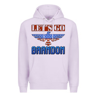 Lilac let's go brandon thunderbird Premium Hoodie - Jasminsmagicworld