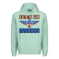 Seafoam let's go brandon thunderbird Premium Hoodie - Jasminsmagicworld