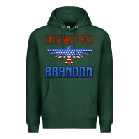 Sports Green let's go brandon thunderbird Premium Hoodie - Jasminsmagicworld