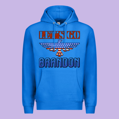 Let's Go Brandon Thunderbird Premium Hoodie Designed By Jasminsmagicworld