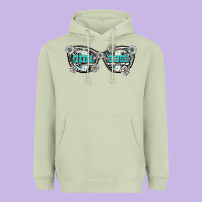 Girl Boss Heavyweight Hoodie Designed By Sublimationcraftshop