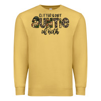 Antique Gold auntie Premium Sweatshirt - CowhideDigitalArt
