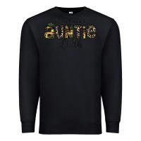 Black auntie Premium Sweatshirt - CowhideDigitalArt